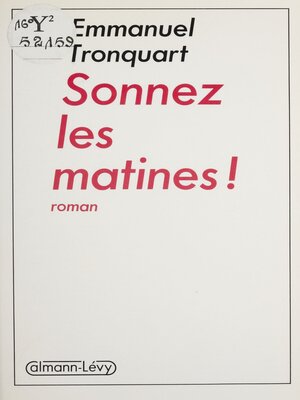 cover image of Sonnez les matines !